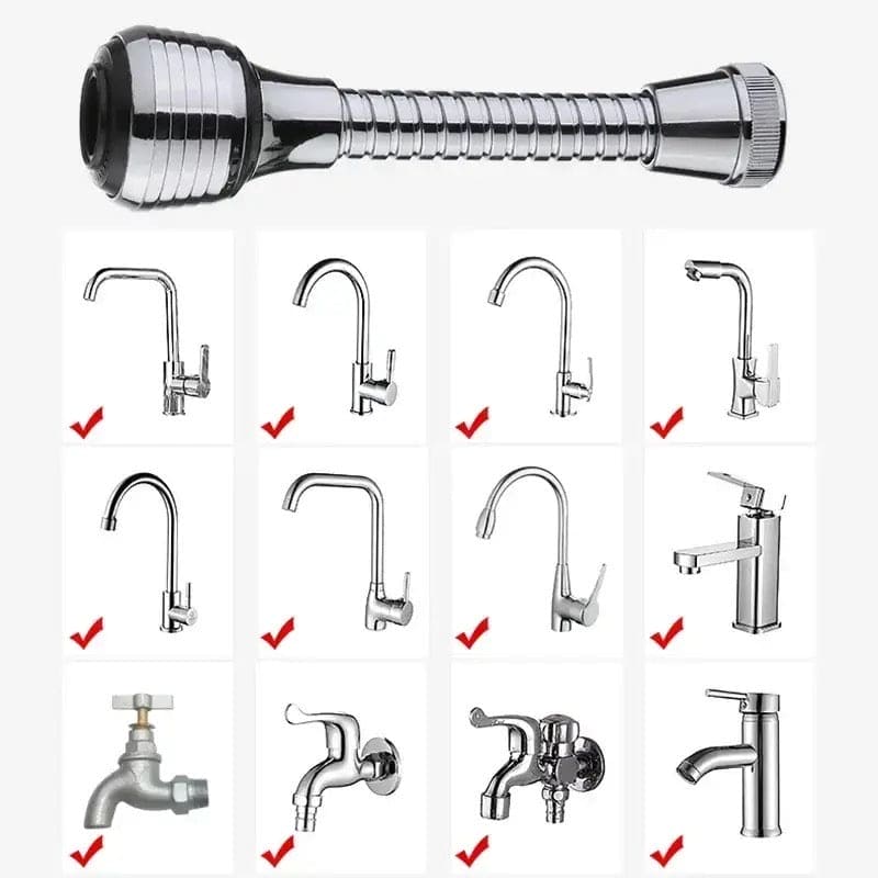 Multifunctional Splash Guard, Flexible Faucet Extender, 360 Rotatable Water Extender, Faucet Nozzle Frother Mixer, Bathroom Kitchen Faucet Sprayer Adapter Filter, Bendable Kitchen Sink Tap Spray Head Multifunctional Splash Guard, Flexible Faucet Extender, 360 Rotatable Water Extender, Faucet Nozzle Frother Mixer, Bathroom Kitchen Faucet Sprayer Adapter Filter, Bendable Kitchen Sink Tap Spray Head
